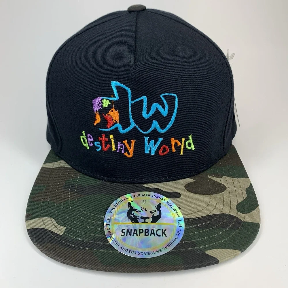 Destiny World Children's Ministry Hat Adjustable Snapback L&H Baseball Cap NWT